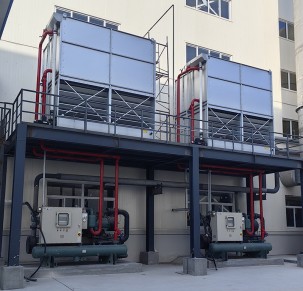 蒸发冷螺杆式低温冷水机组